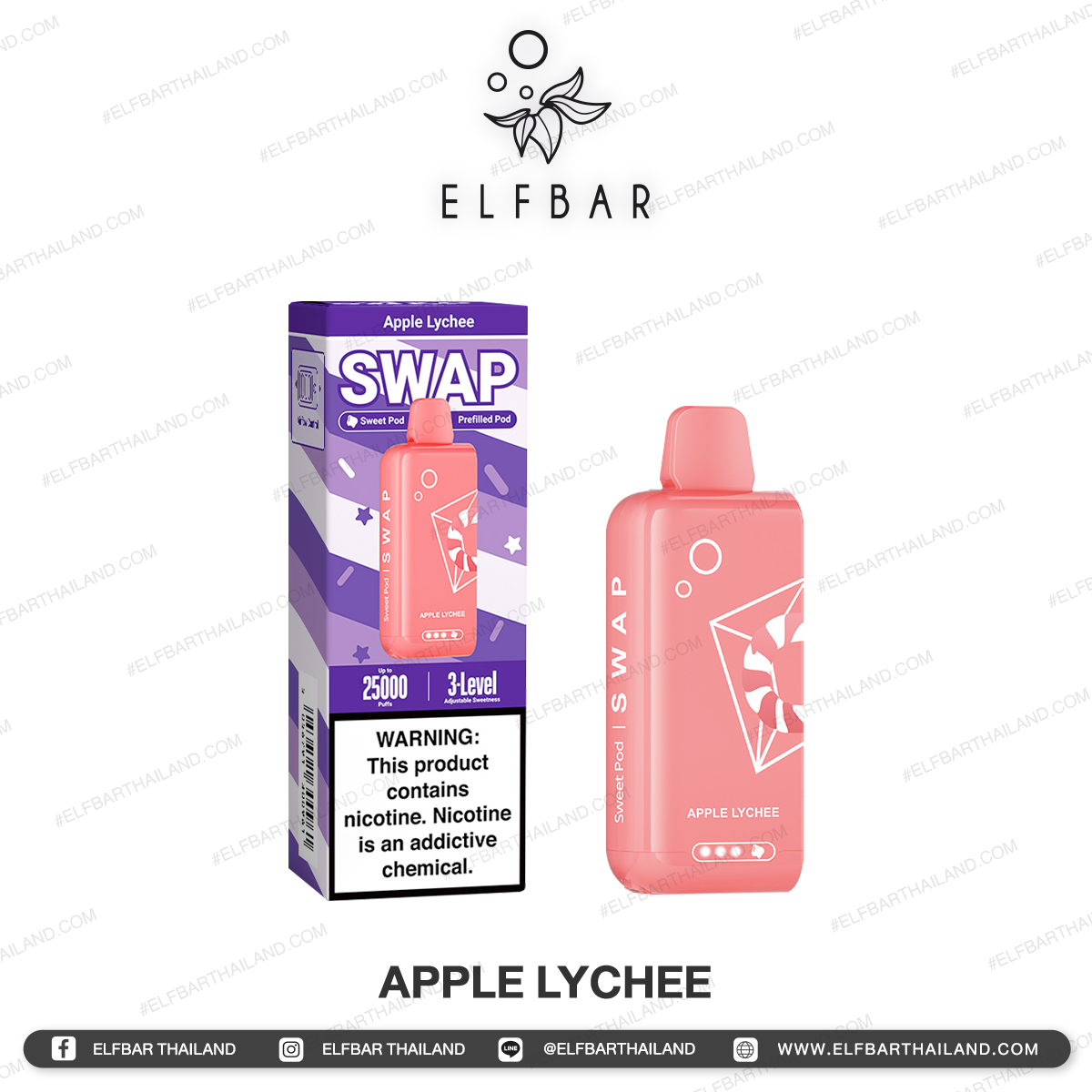 ELFBAR-Swap-Pod-Apple-Lychee Swap Pod Apple Lychee - Image 1