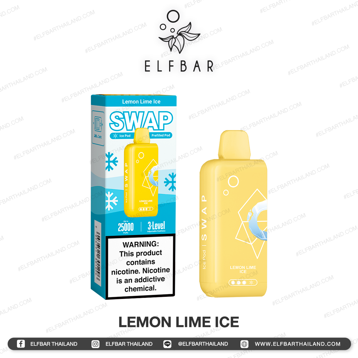 ELFBAR-Swap-Pod-Lemon-Lime-Ice Swap Pod Lemon Lime ice - Image 1