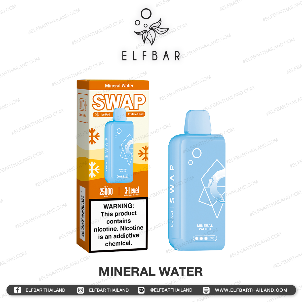 ELFBAR-Swap-Pod-Mineral-Water Swap Pod Mineral Water - Image 1